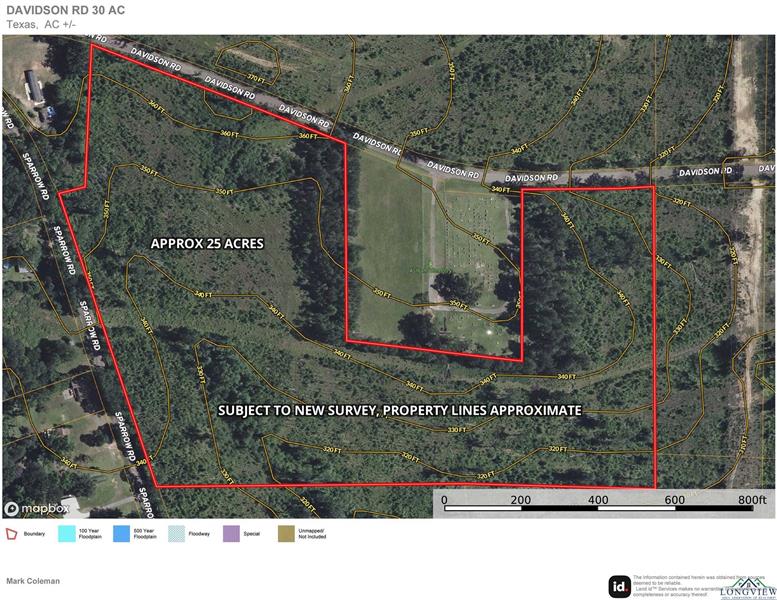 25 AC  DAVIDSON RD Diana TX 75601 NEW DIANA