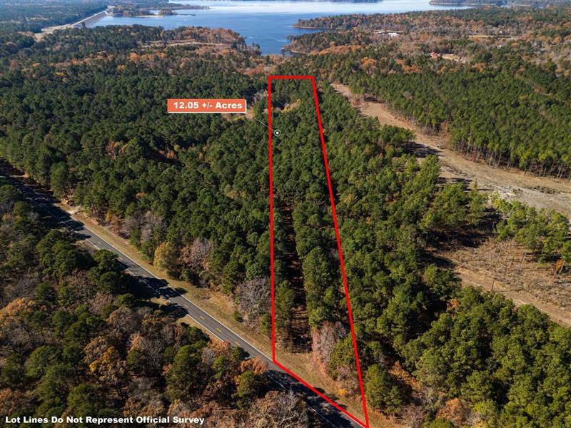 12.05 ac  TBD FM 726 #1 Jefferson TX 75657 LAKE O` PINES