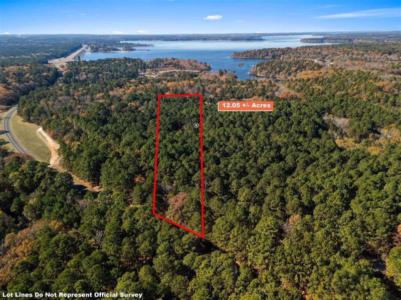 12.05 ac  TBD FM 726 #3 Jefferson TX 75657 LAKE O` PINES